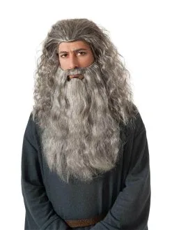 Gandalf Beard Kit For Adults - Warner Bros Lord Of The Rings