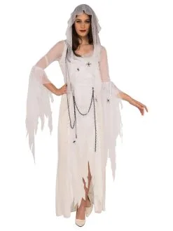 Ghostly Spirit Costume For Adults