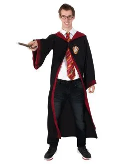 Gryffindor Deluxe Robe For Adults - Warner Bros Harry Potter