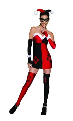 Harley Quinn Secret Wishes Costume For Adults - Warner Bros DC Comics