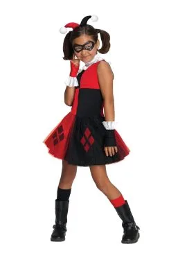 Harley Quinn Tutu Costume For Kids - Warner Bros DC Comics