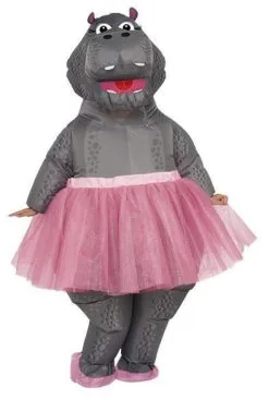 Hippo Inflatable Costume For Adults