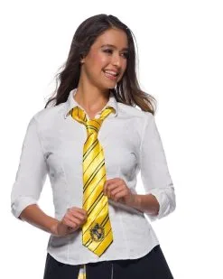 Hufflepuff Tie - Warner Bros Harry Potter