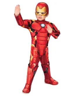 Iron Man Deluxe Costume For Toddlers - Marvel Avengers: Endgame