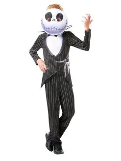 Jack Skellington Costume For Kids & Tweens - Disney Nightmare Before Christmas