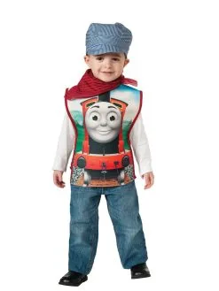 James The Tank Engine Costume For Toddlers & Kids - Mattel Thomas The Tank Engine