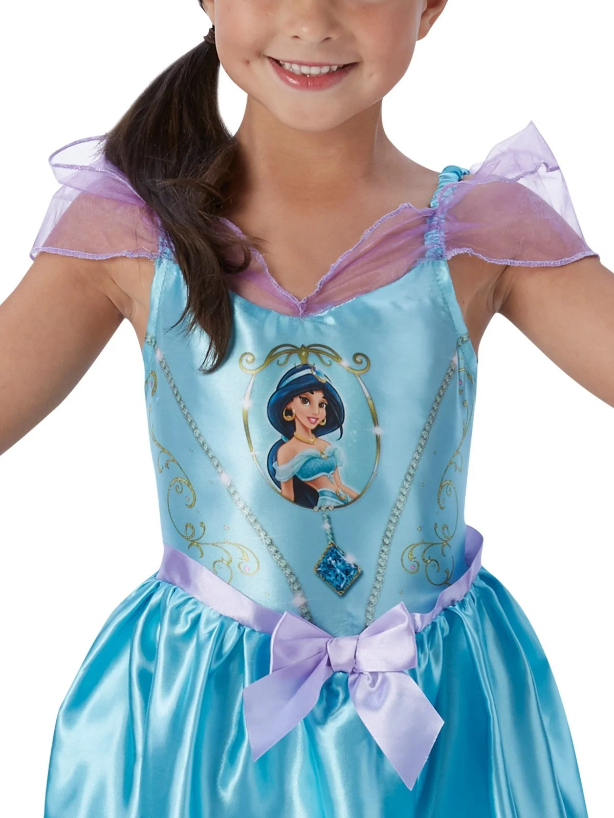 Jasmine Costume For Kids - Disney Aladdin - Image 2