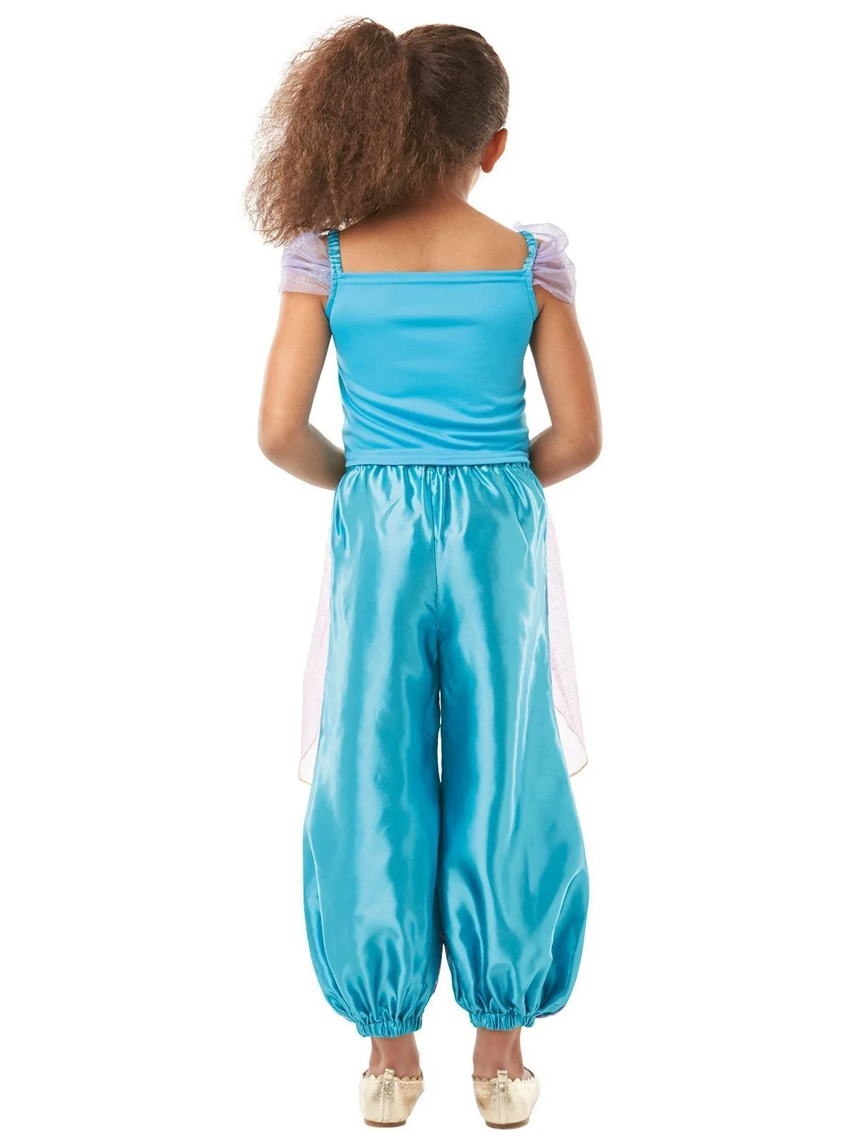 Jasmine Gem Princess Costume For Kids - Disney Aladdin - Image 2