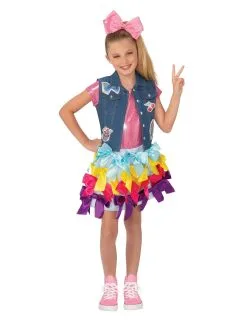 JoJo Siwa Dress Vest Set Costume For Kids - Nickelodeon JoJo Siwa