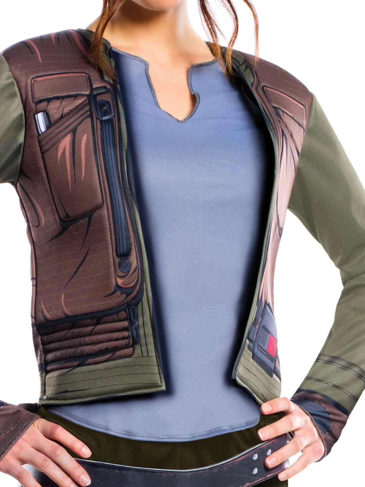 Jyn Erso Rogue One Deluxe Costume For Adults - Disney Star Wars - Image 2