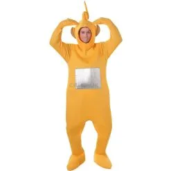 Laa-Laa Teletubby Costume For Adults - BBC Teletubbies