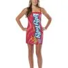 Laffy Taffy Cherry Tank Dress Costume For Tweens