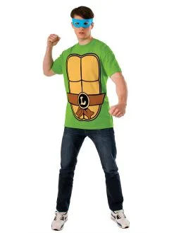 Leonardo T-Shirt For Adults - Nickelodeon Teenage Mutant Ninja Turtles