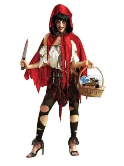 Lil' Dead Riding Hood Costume For Adults