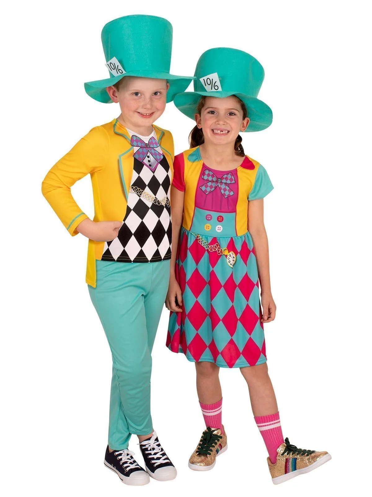 Mad Hatter Costume For Kids - Disney Alice In Wonderland - Image 4