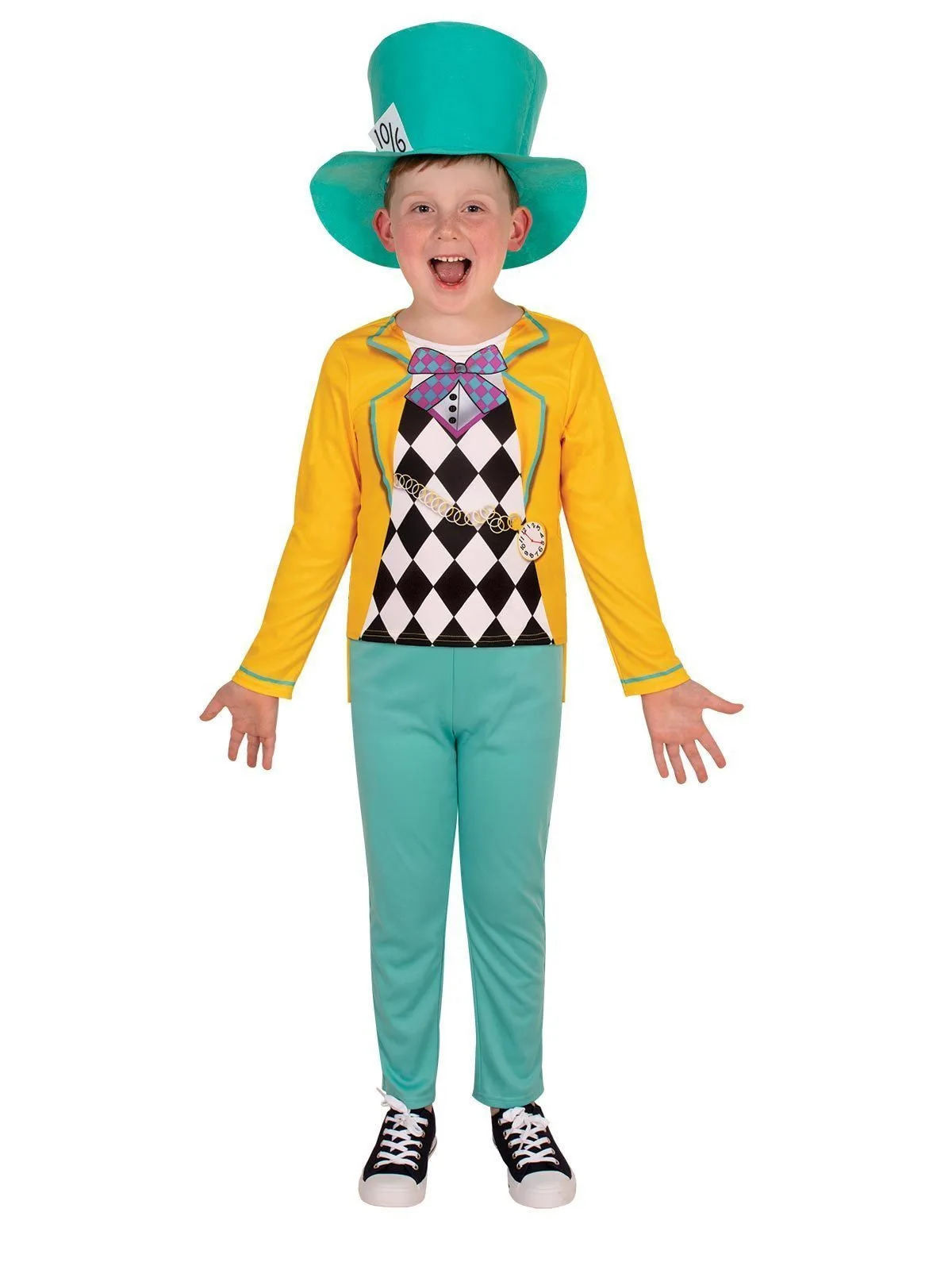 Mad Hatter Costume For Kids - Disney Alice In Wonderland