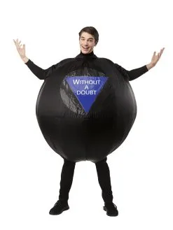Magic 8-Ball Inflatable Costume For Adults - Mattel Games