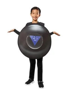 Magic 8-Ball Tabard Costume For Kids - Mattel Games