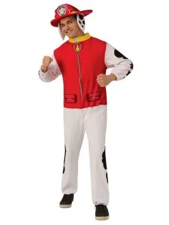 Marshall Onesie Costume For Adults - Nickelodeon Paw Patrol