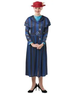 Mary Poppins Deluxe Costume For Adults - Disney Mary Poppins Returns