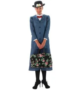Mary Poppins Deluxe Costume For Adults - Disney Mary Poppins