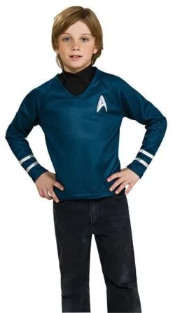 McCoy Blue Shirt Costume For Kids - Star Trek
