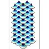 Mermaid Scales Large Temporary Tattoo Kit