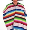 Mexican Poncho For Adults