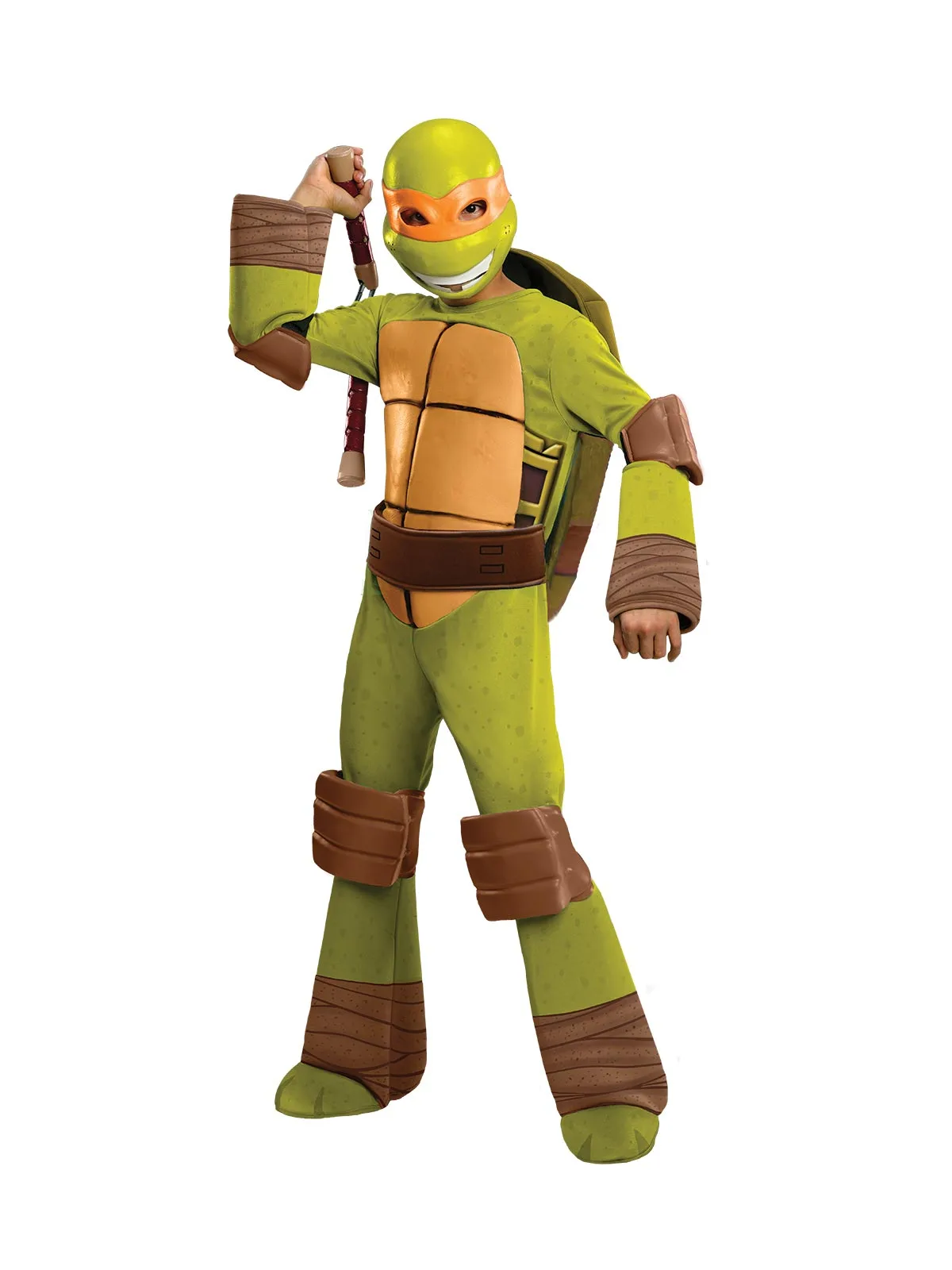 Michelangelo Deluxe Costume For Kids - Nickelodeon Teenage Mutant Ninja Turtles