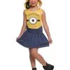Minion Face Dress Costume For Kids - Universal Despicable Me