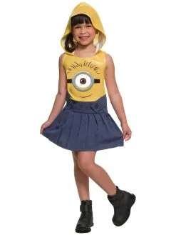 Minion Face Dress Costume For Kids - Universal Despicable Me
