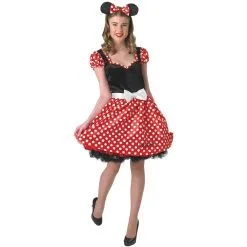 Minnie Mouse Costume For Adults - Disney Mickey Mouse