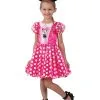 Minnie Mouse Pink Deluxe Costume For Toddlers & Kids - Disney Mickey Mouse