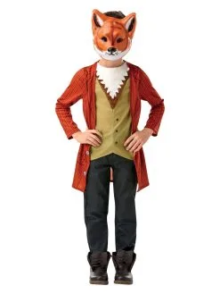 Mr Fox Deluxe Costume For Kids & Tweens
