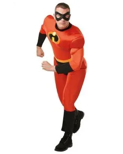 Mr Incredible Deluxe Costume For Adults - Disney Pixar The Incredibles 2