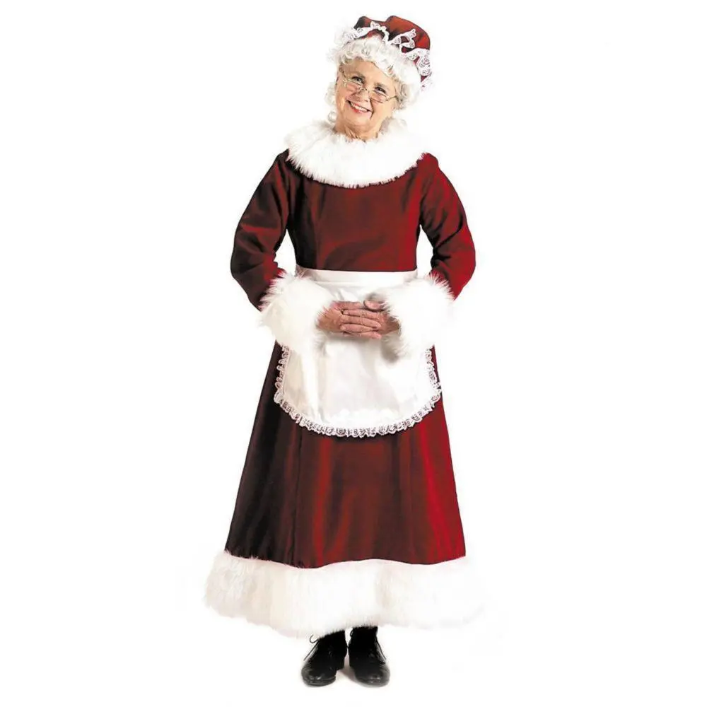 Halco Mrs Claus Deluxe Costume For Adults