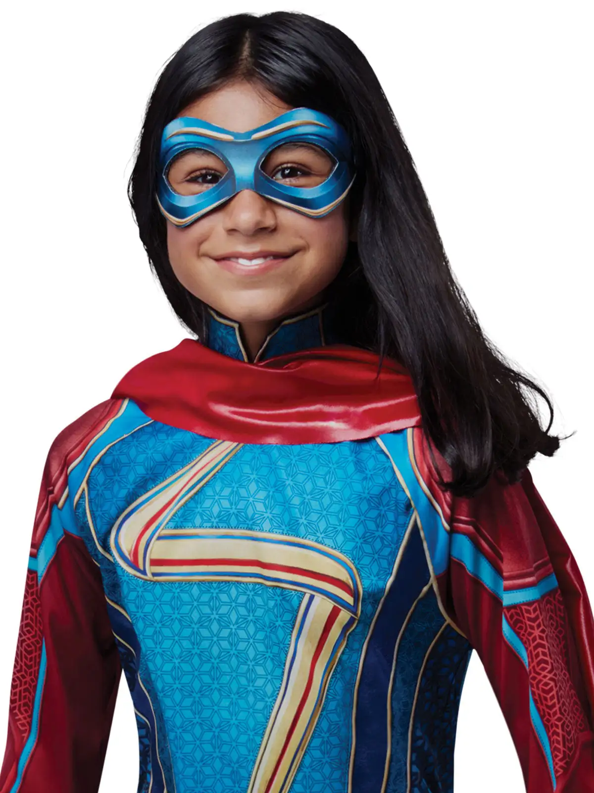 Ms Marvel Classic Costume For Kids - Marvel Captain Marvel - Image 2