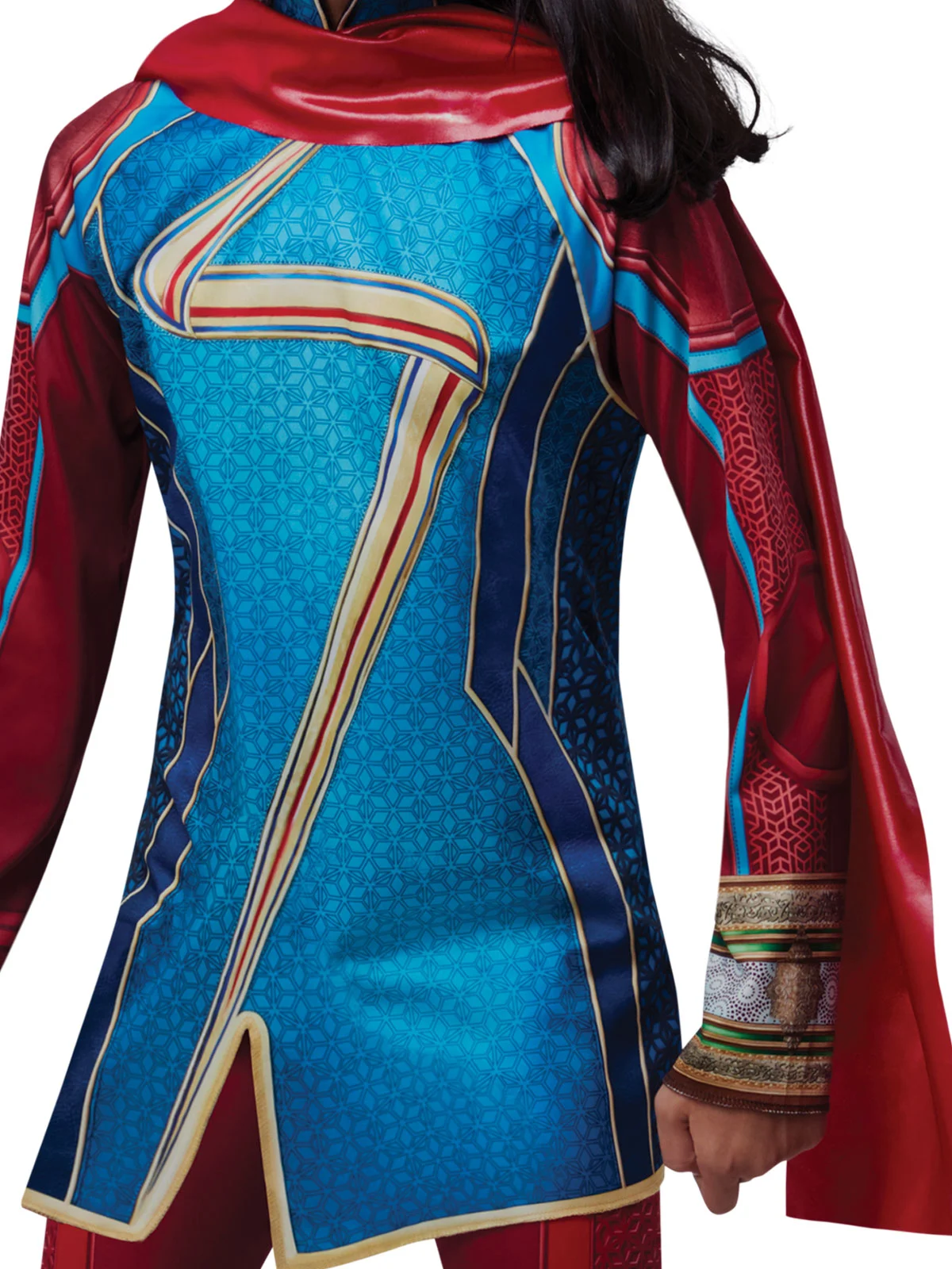 Ms Marvel Classic Costume For Kids - Marvel Captain Marvel - Image 3