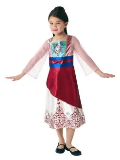 Mulan Gem Princess Costume For Kids - Disney Mulan