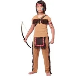 Native American Brave Costume For Kids