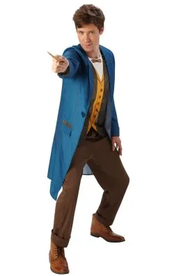 Newt Scamander Costume For Adults - WB Fantastic Beasts & Where To Find Them