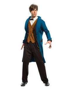 Newt Scamander Deluxe Costume For Adults - WB Fantastic Beasts & Where To Find Them
