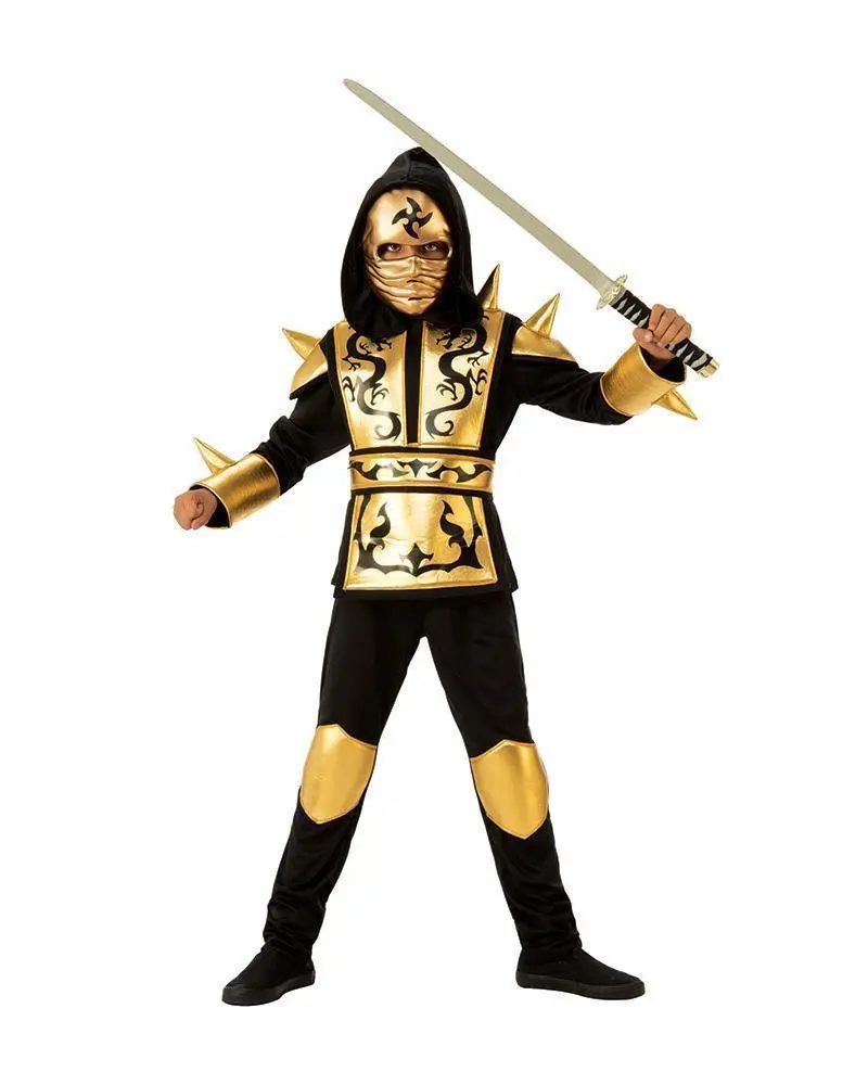 Ninja Gold Costume For Kids