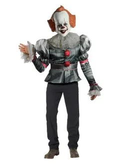 Pennywise Deluxe Costume For Adults - 'It' Chapter 2