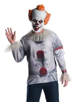 Pennywise 'IT' Movie Costume Top For Adults - Warner Bros 'IT'