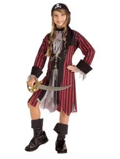 Pirate Caribbean Princess Costume For Kids