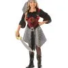 Pirate 'Crimson Pirate' Costume For Kids