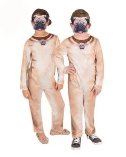 Pug Dog Costume For Kids