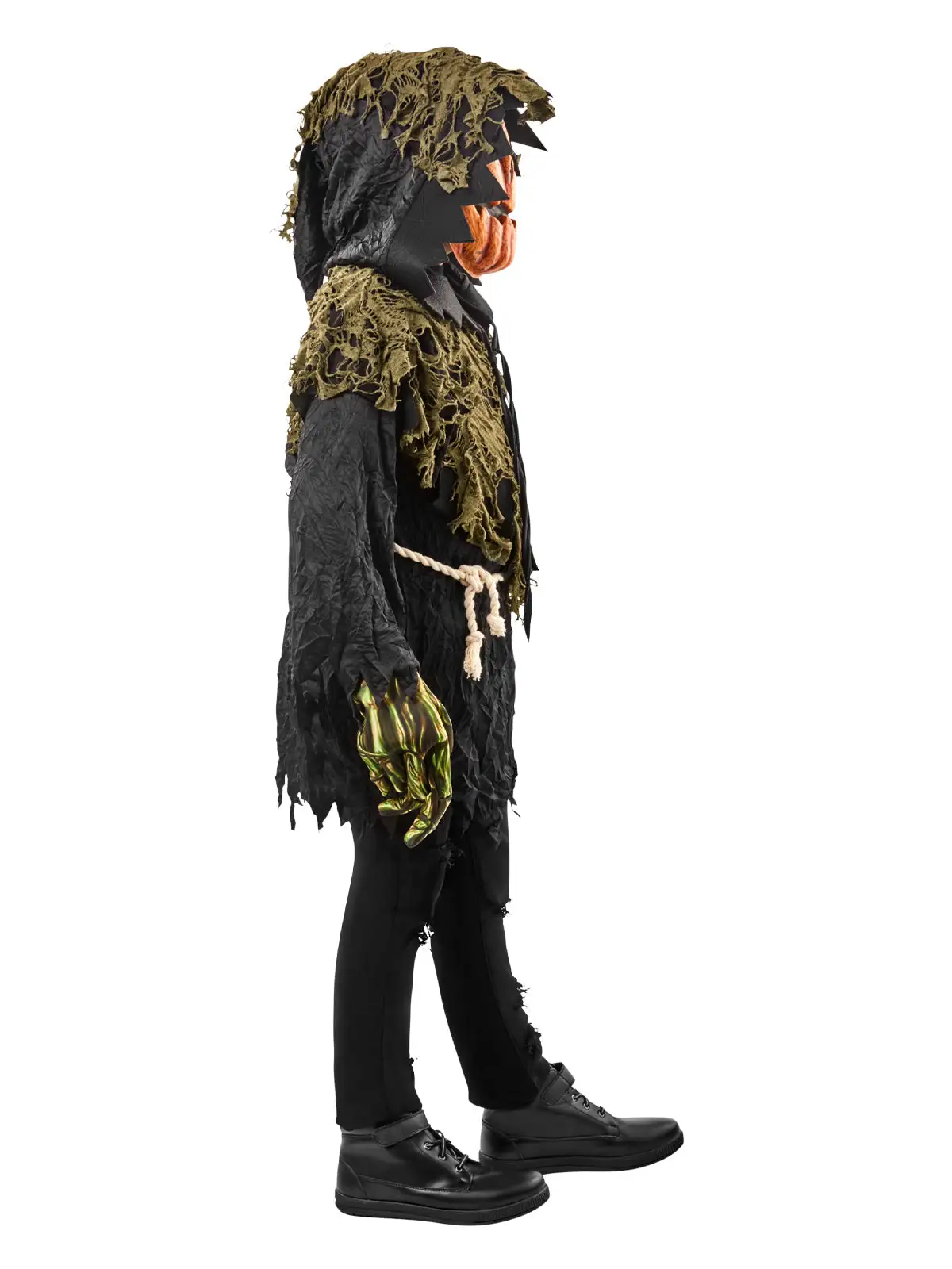 Pumpkin Ghoul Costume For Kids - Image 2