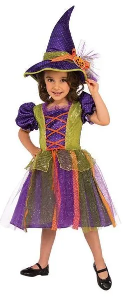 Pumpkin Witch Costume For Kids